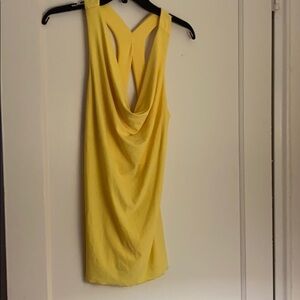 NWT Charlotte Russe yellow top size: M